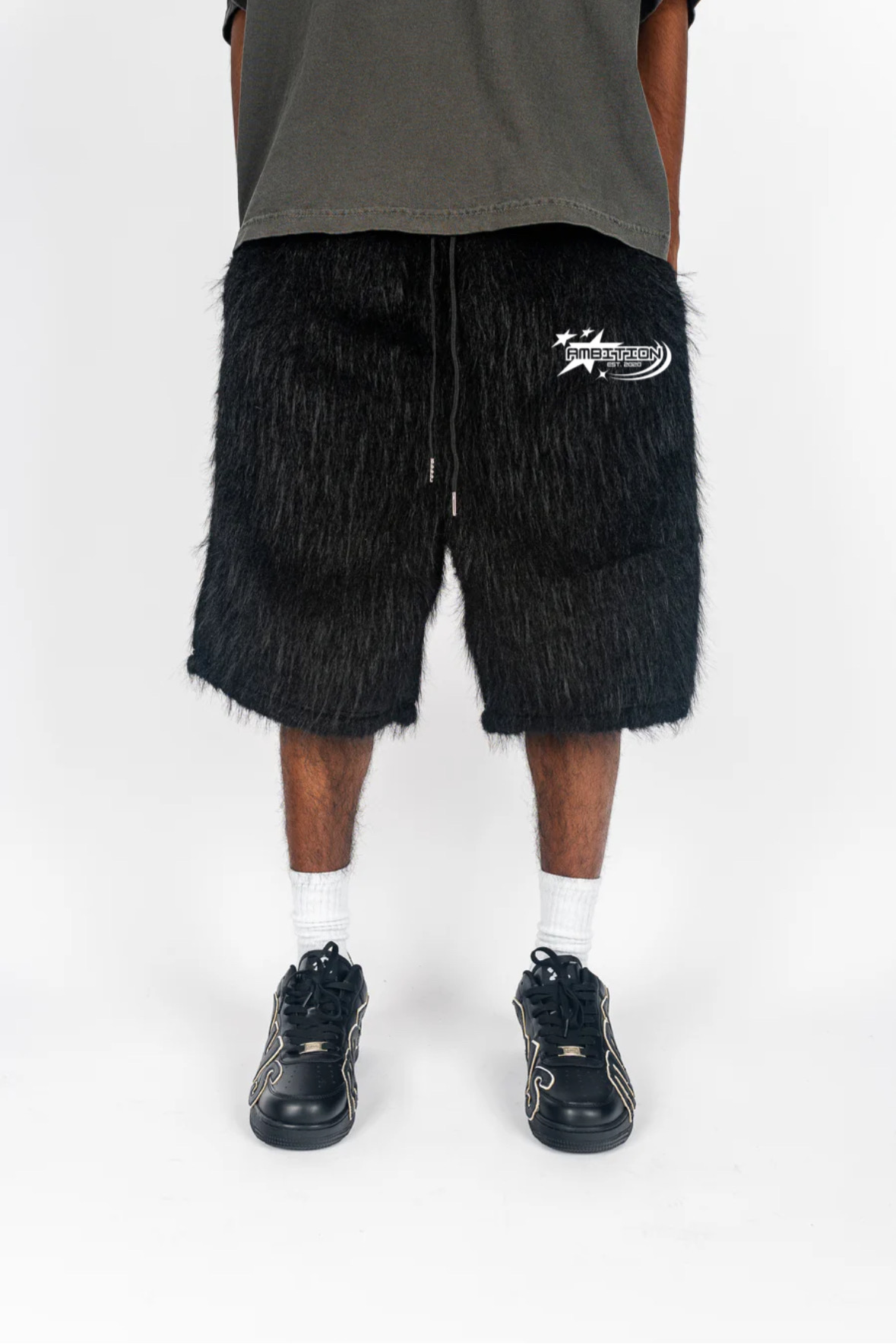 RAW AMBITION Mohair Shorts